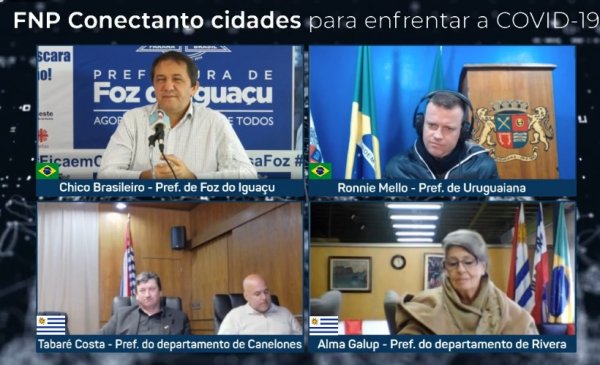 Governantes do Brasil e do Uruguai discutem ações para minimizar os efeitos da pandemia